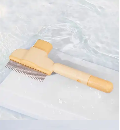 Brosse de toilettage anti-poils pour chats et chiens – Douce, efficace et facile à nettoyer